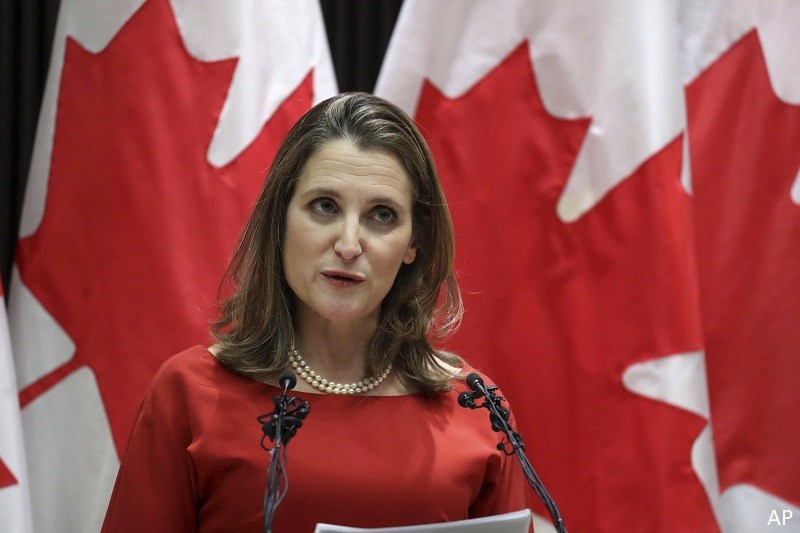 Chrystia Freeland Qualifications For Finance Minister